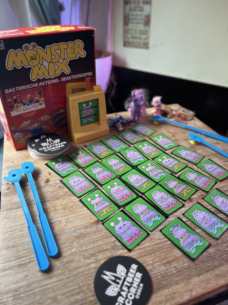 Monster Mix aufgebaut